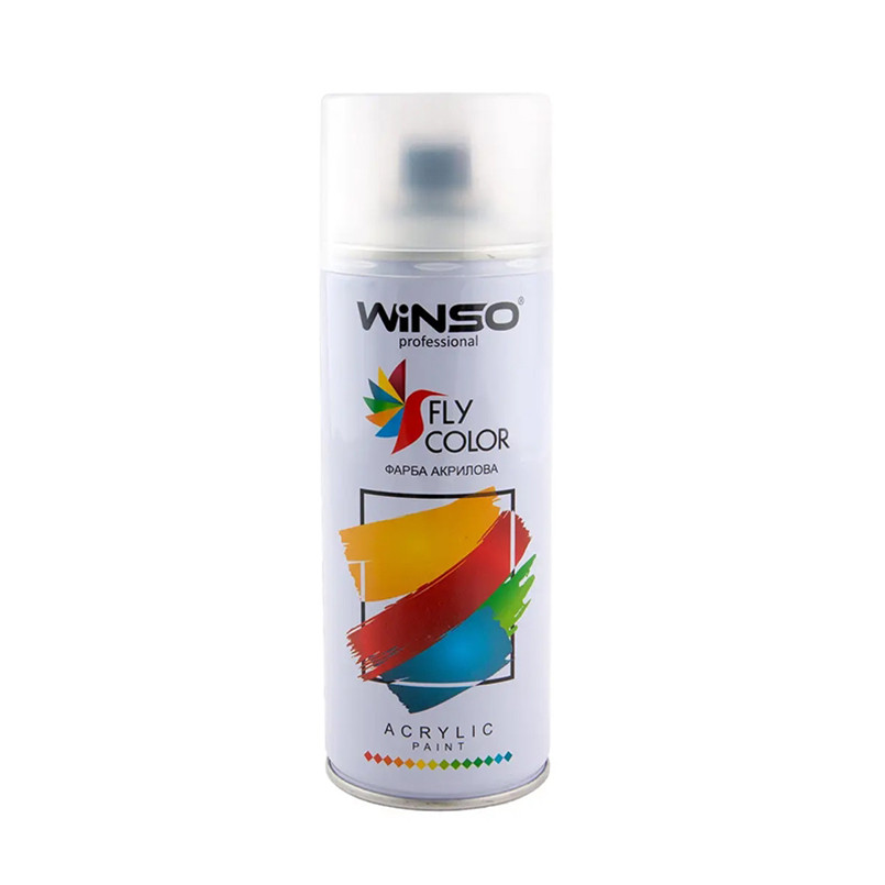 Краска акриловая Winso Spray Лак матовый 450мл Львов - изображение 1