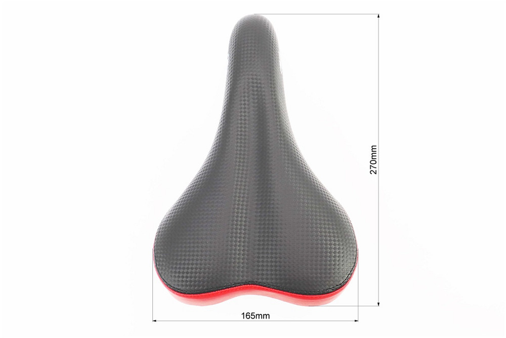 Сидіння MTB, чорно-червоне GS-589 Київ - фото 3