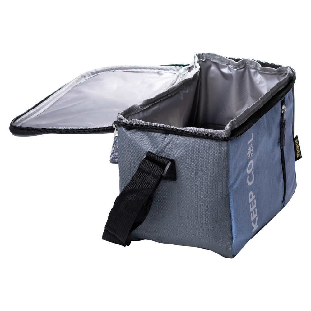 Термосумка холодильник 8 (л) для їжі, напоїв, пива холодильна сумка для риболовлі та пікніка Блакитний HP-14-16 Коломыя - изображение 4