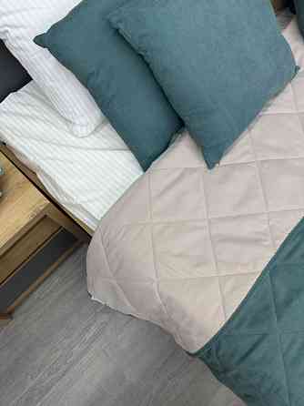 Покрывало стеганое Decorator Sparta Diamond ромб 240х260 см серо-голубой (85-063) Киев