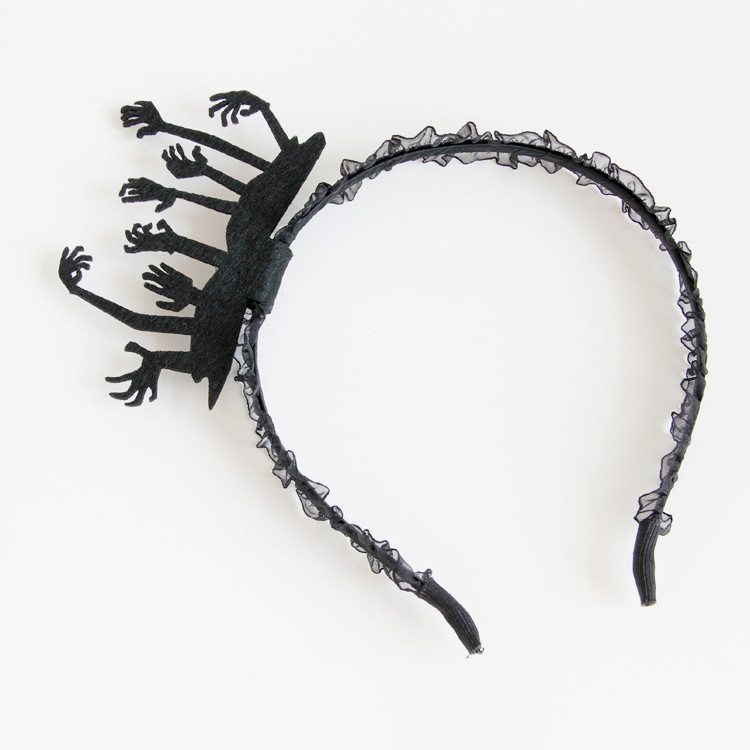 Обруч на Хэллоуин на голову Руки one size черный Киев - изображение 4