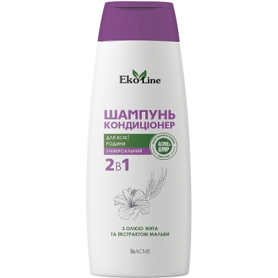 Шампунь Acme Color EkoLine 2в1 Для всей семьи 400 мл (4820000308281) Винница - изображение 1