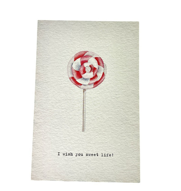 Листівка "I wish you sweet life" 10х15 см Рівне - фото 1