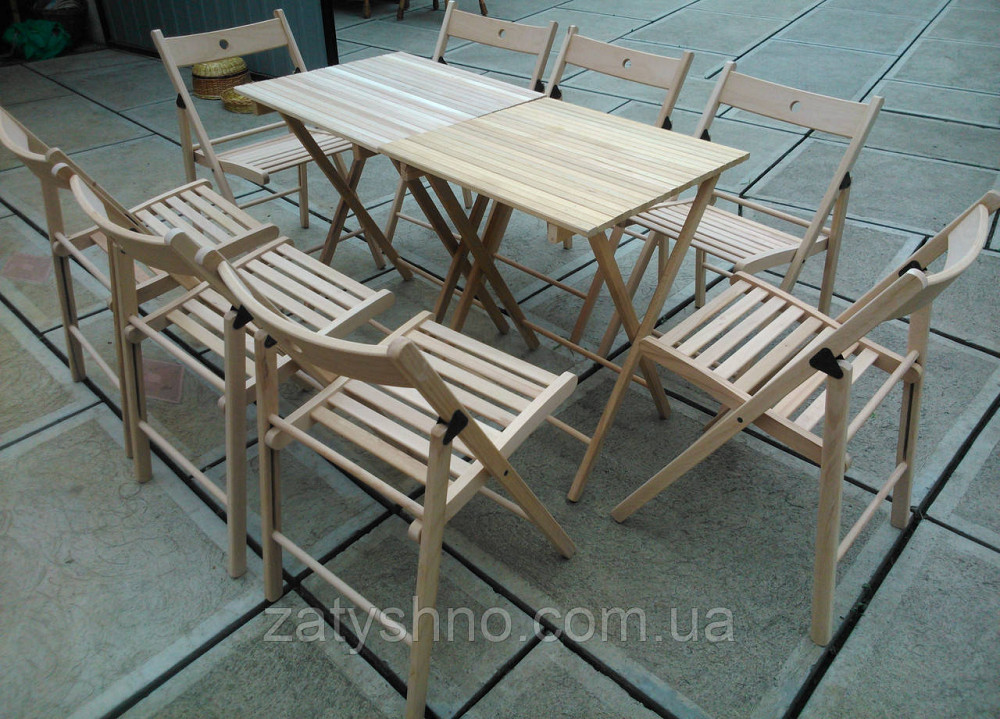 Дерев'яні складні меблі з бука Київ - фото 4