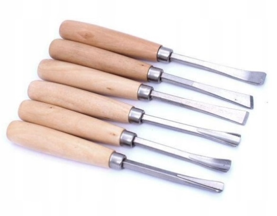 Набір стамесок фігурних 6 шт Харків