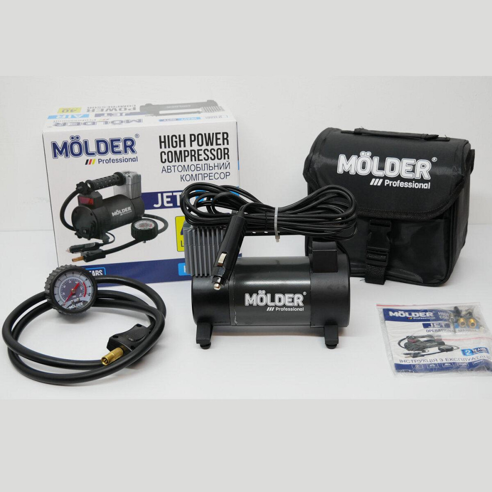 Компрессор автомобильный Molder 12В, 10 Атм, 40 л/мин MA25110 Киев - изображение 1