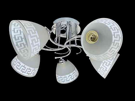 VALESO Люстра стельова на 5 плафонів 9506E/5 Хром Коломия