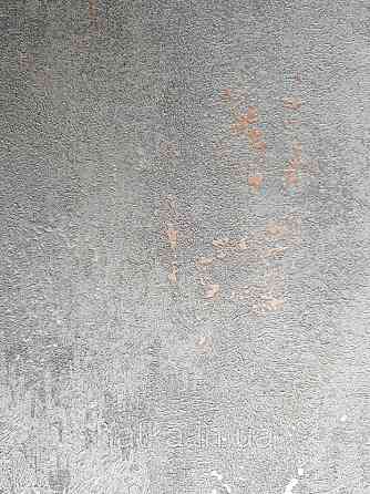 Шпалери вінілові на флізелін Marburg City glam метрові під штукатурку під бетон чорні з прожилками золотом Київ