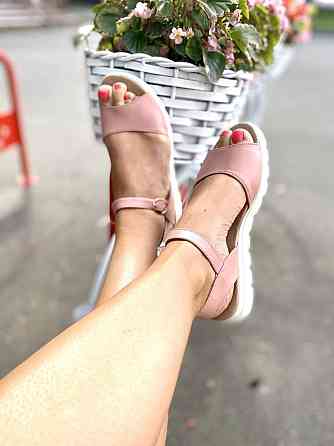 Mermaid Босоніжки жіночі Mermaid 20-15 пудра (літо, шкіра натуральна) (983) Коломыя