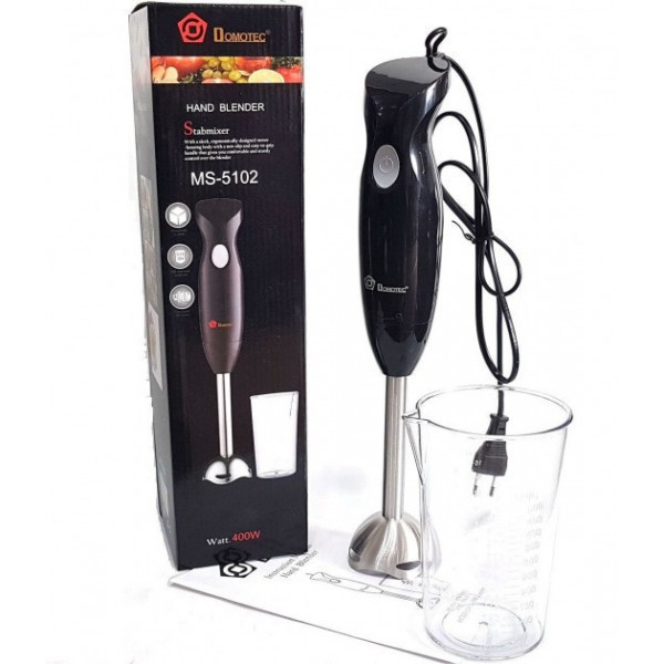 Блендер ручной MS-5102 с белой чашей Днепр - изображение 1