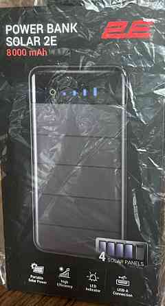 Павербанк PowerBank 2E Solar 8000mAh. Київ