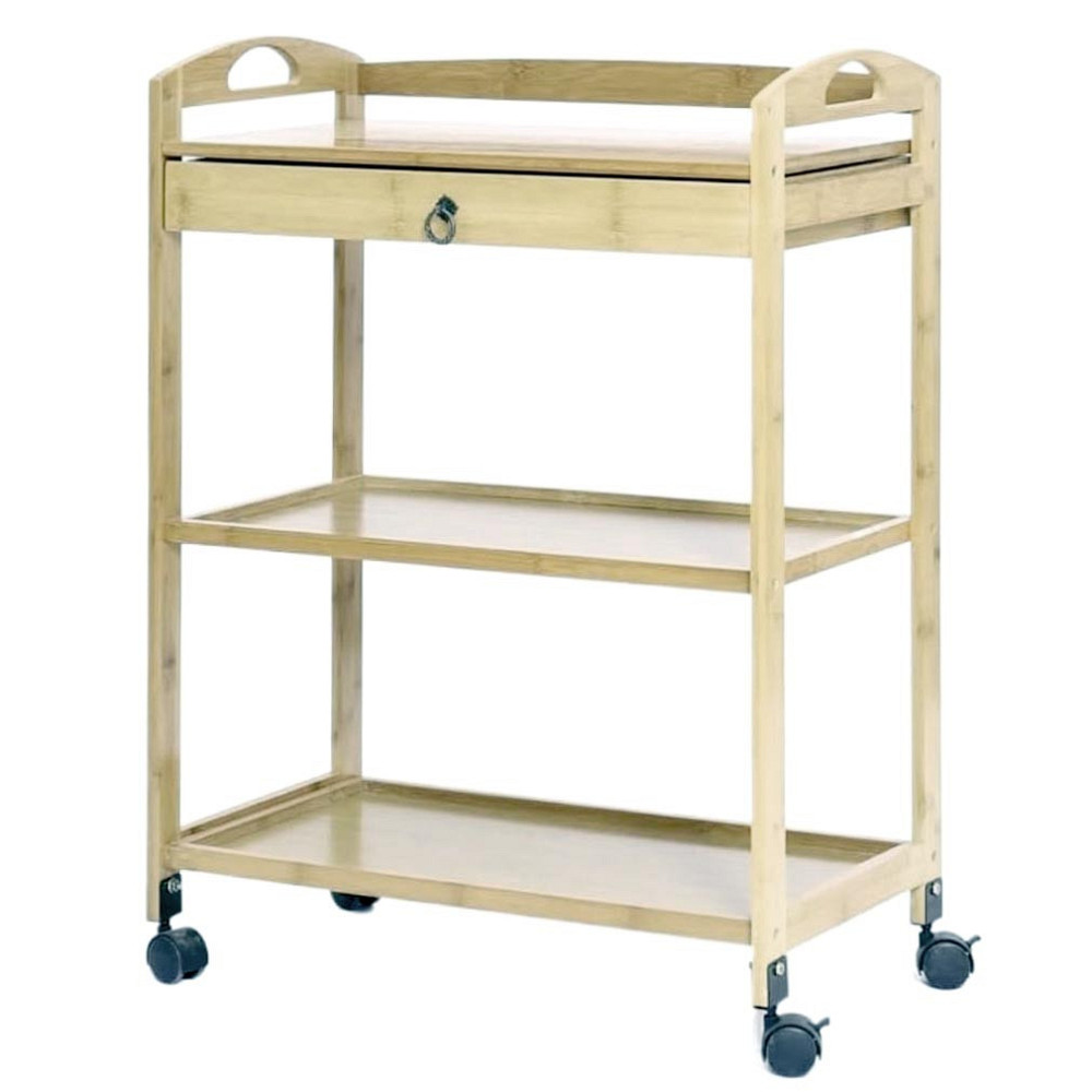 Этажерка для ванной на колёсиках 