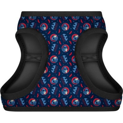 Шлей для собак WAUDOG Clothes с QR паспортом "Бэтмен красно-голубой" XS1 (1001-4003) Винница - изображение 2