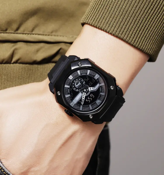 Часы мужские спортивные наручные Skmei 2272 (Черный) Винница - изображение 5