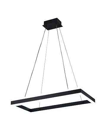 Стельова світлодіодна люстра VALESO, з пультом з димером та додатком QQD3093 (Чорний)3000K/4000K/6500K Коломия