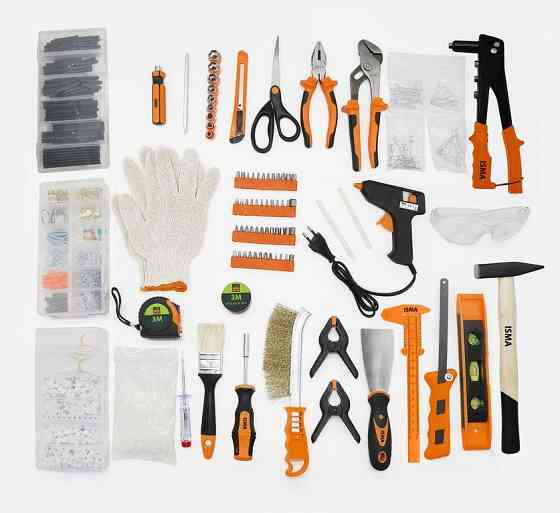 Набір інструментів 1500 предметів 1/4'' (6гр.) ISMA IS-515002 Одеса