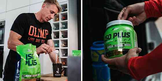 Изотоник - Енергетик OLIMP Iso Plus powder (тропик) 1505 g Луцк