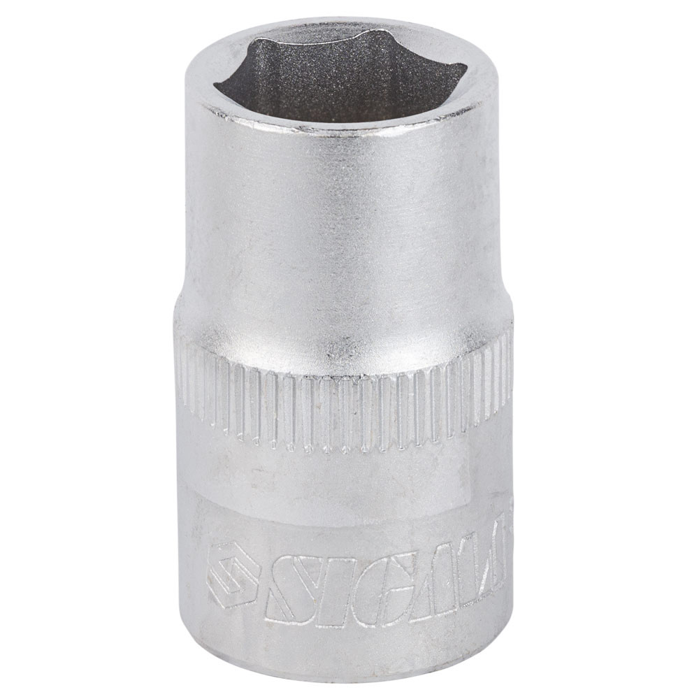 Sigma Насадка шестигранная короткая 1/2" 14мм CrV mid SIGMA (6071141) Коломыя - изображение 4