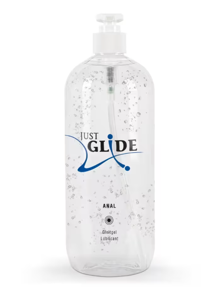 Анальний лубрикант Just Glide 1000 мл на водній основі Sex Aura Київ - фото 1
