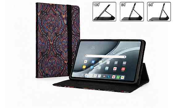 Чохол-книжка PlastGuard для Google Pixel Tablet 2023  – еко-шкіра, рамкова фіксація планшета, колір Чорний Пестрій Київ