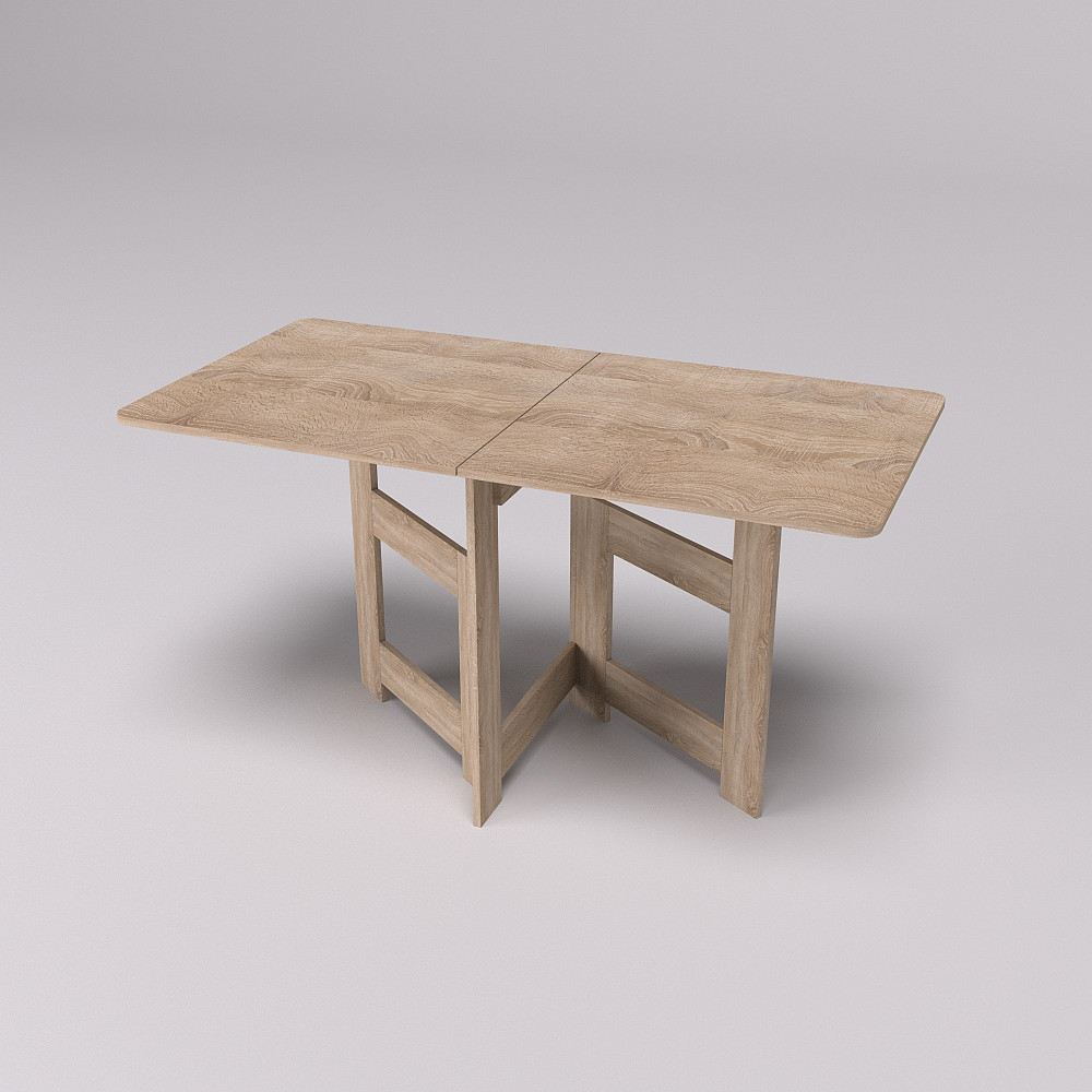 Стол книга, Дуб Сонома, 1400х700х750 Львов - изображение 1