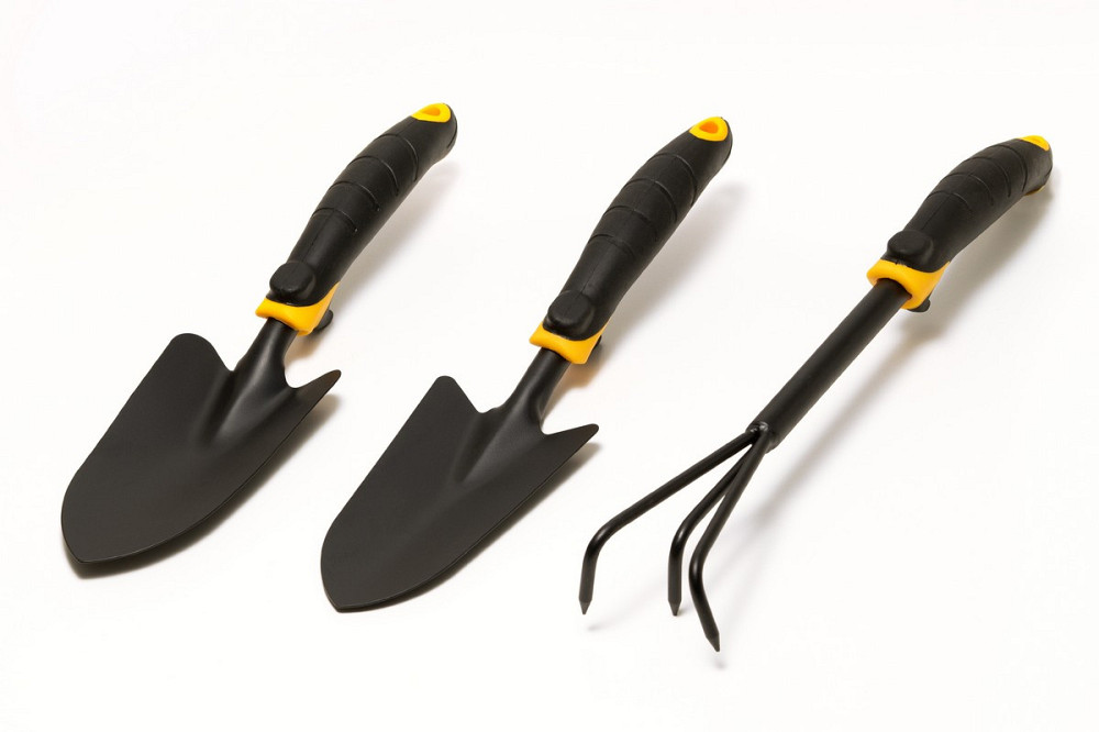 Набір садового інструменту MASTERTOOL Garden TPR 3 шт 14-6155 Ровно - изображение 1