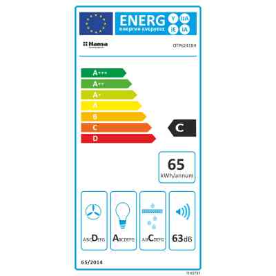 Вытяжка кухонная Hansa OTP6241BH Винница