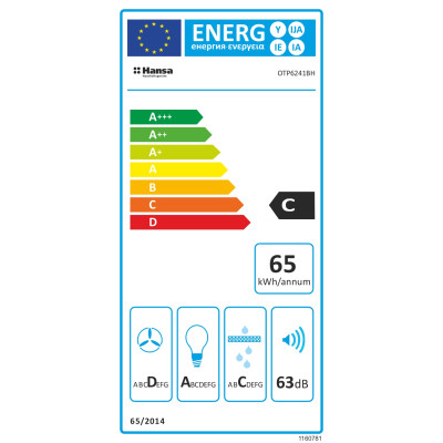 Вытяжка кухонная Hansa OTP6241BH Винница - изображение 6