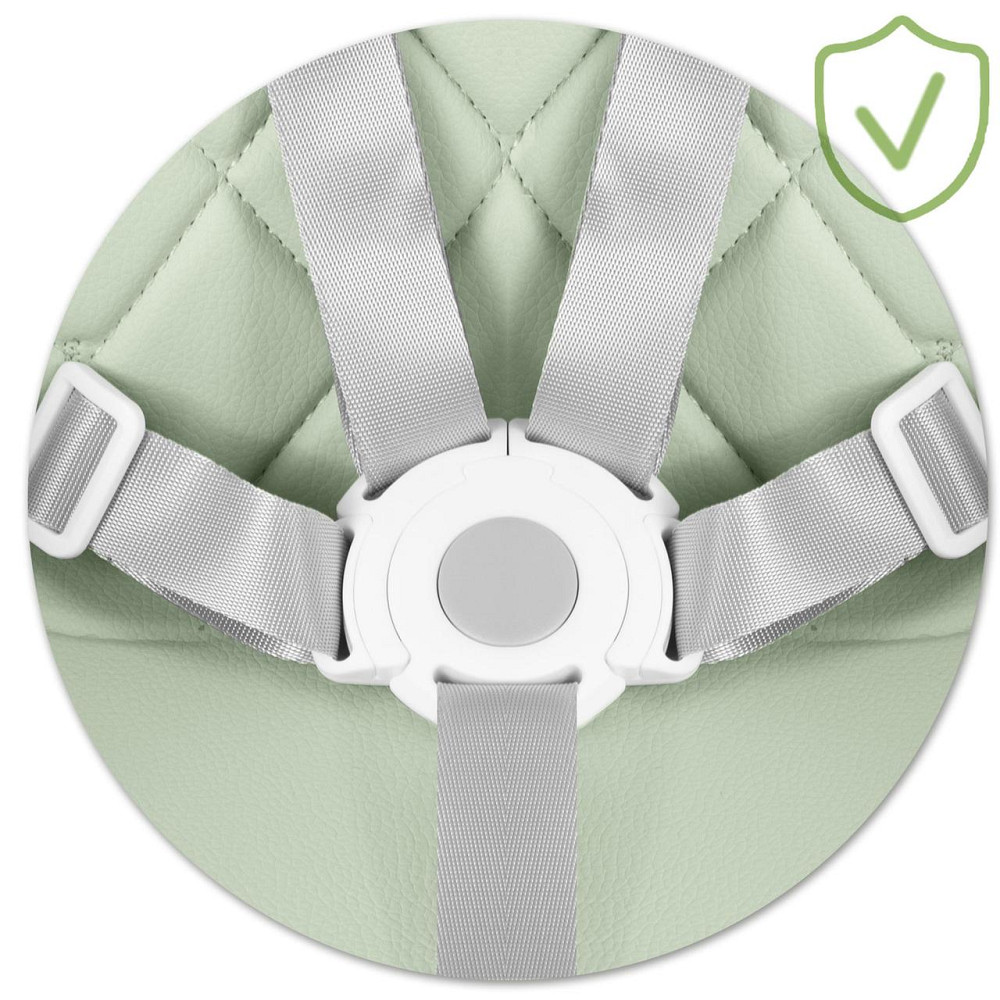 Стільчик для годування Nukido Lilo 63 х 64 х 93 см - м'ятно-білий Київ - фото 9