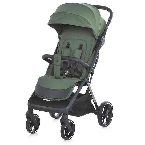 Коляска дитяча El Camino BEYA Khaki Green прогулянкова з чохлом для ніжок у комплекті Хакі (ME 1127-B) Чернігів