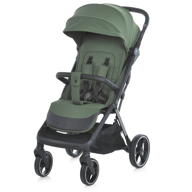 Коляска дитяча El Camino BEYA Khaki Green прогулянкова з чохлом для ніжок у комплекті Хакі (ME 1127-B) Чернігів - фото 1