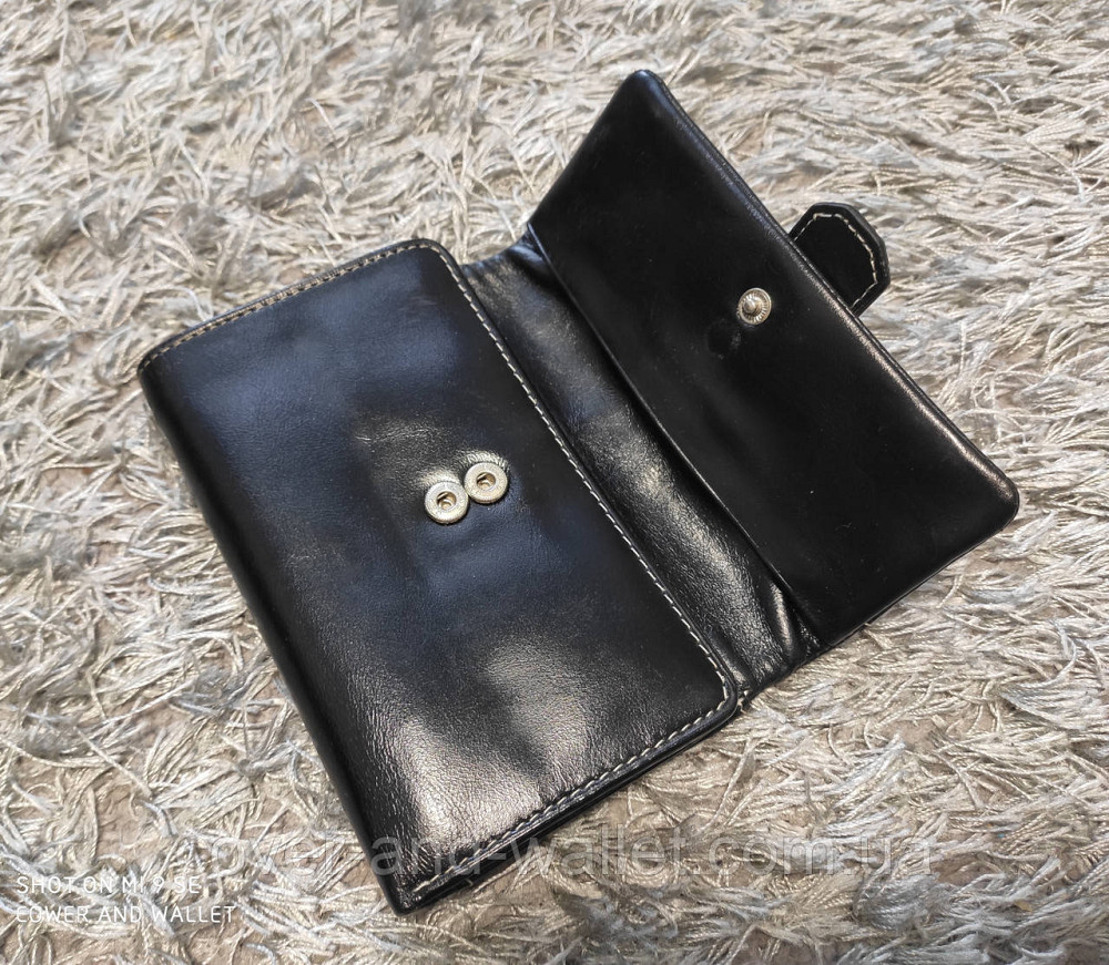 Невеликий жіночий шкіряний гаманець на багато карток Cosset Київ - фото 3