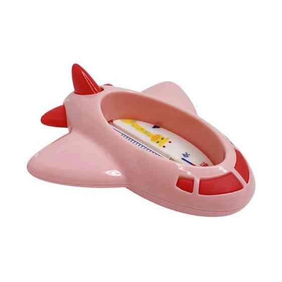 Іграшка-термометр для ванни "Літак" MGZ-1106(Pink) Вінниця