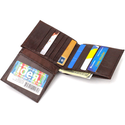 Портмоне Canpellini Из натуральной кожи Коричневое (21869) Винница - изображение 9