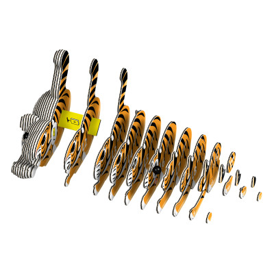 Пазл Eugy 3D Зоопарк Тигр (XEG-012) Вінниця - фото 5