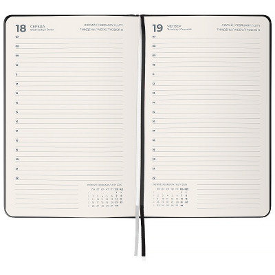 Еженедельник Axent датированный 2026 Grand Strong, 195х255, черный (8830-26-01-A) Винница - изображение 3