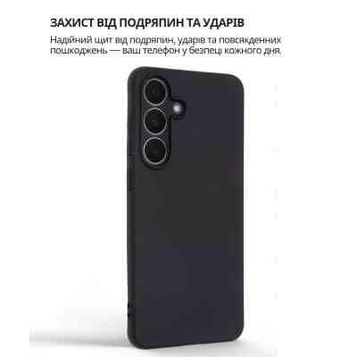 Чехол для мобильного телефона BeCover Silicone Samsung Galaxy S25 FE SM-S731 Black (714388) Винница