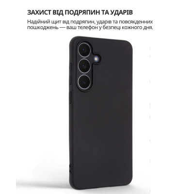 Чехол для мобильного телефона BeCover Silicone Samsung Galaxy S25 FE SM-S731 Black (714388) Винница - изображение 2