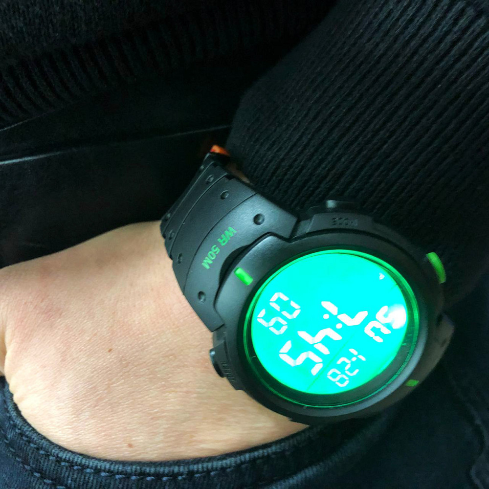 Годинник військовий чоловічий SKMEI 1068GN, Оригінальний чоловічий годинник, BW-577 Годинники спецпризначенці Київ - фото 1