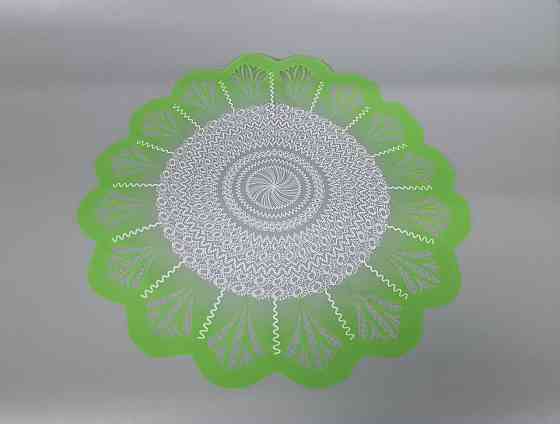 Серветка для квітів діаметром 50 см з рис, 100 шт No 333 (7) (100 шт.) Харків