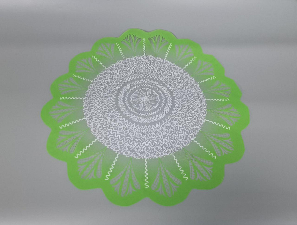 Серветка для квітів діаметром 50 см з рис, 100 шт No 333 (7) (100 шт.) Харків - фото 2