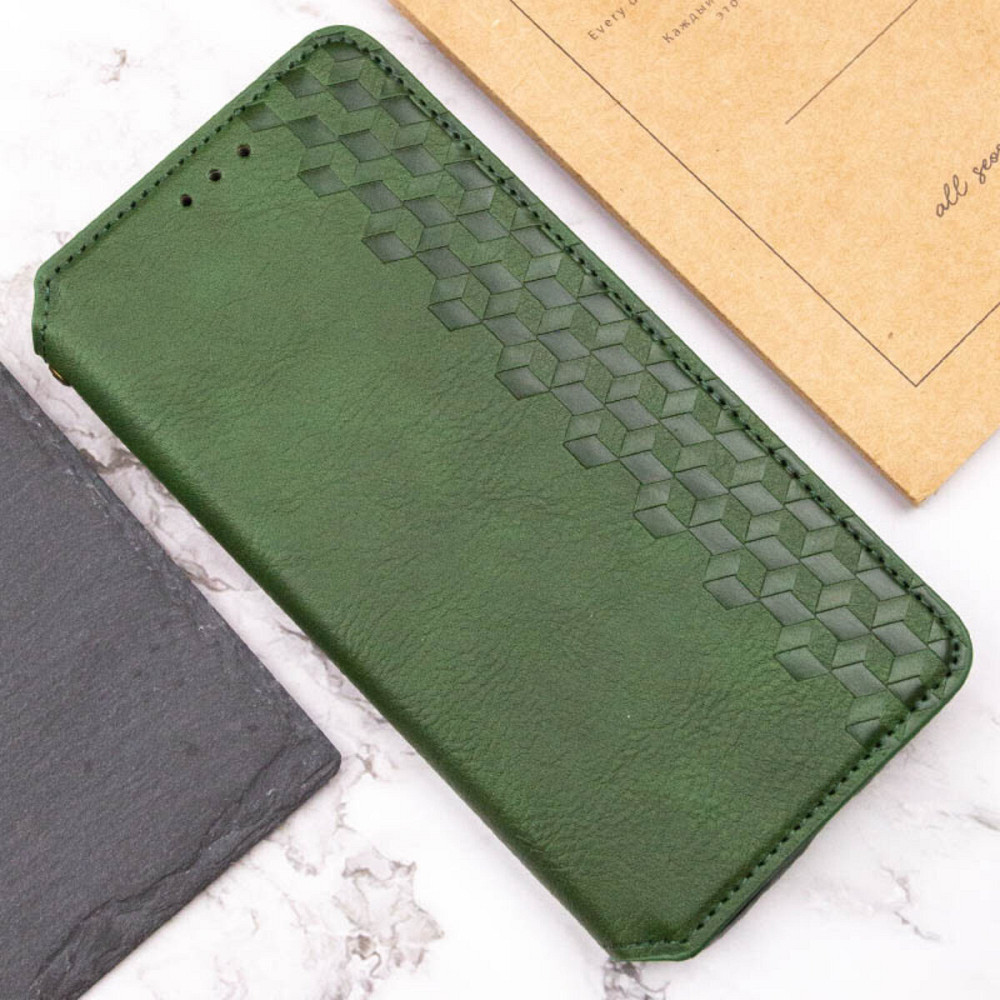 Чохол-книжка для смартфона Rubic Leather for Samsung Galaxy M15/F15 5G Green (RUBICSAM15/F155GGreen) Київ - фото 4