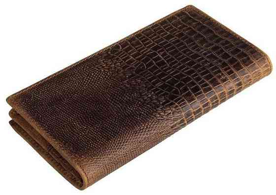 Купюрник чоловічий шкіряний Коричневий (Vintage) Київ