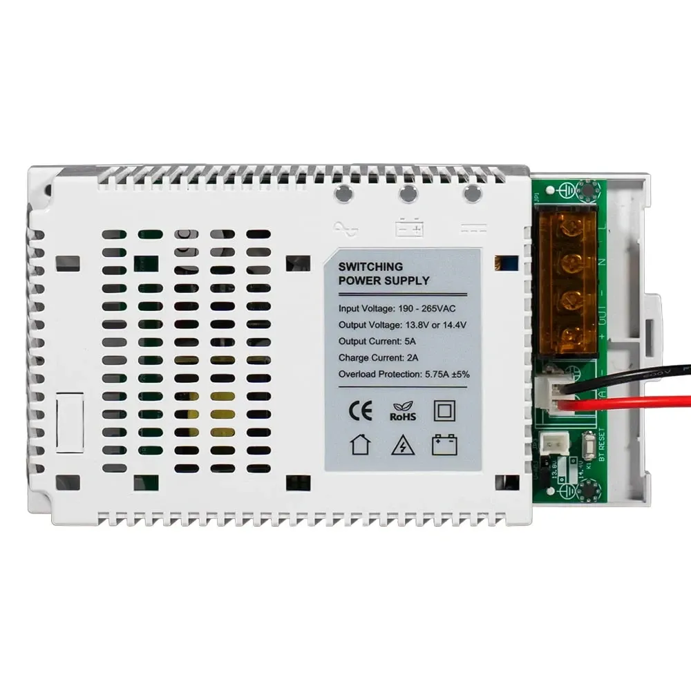 Плата ДБЖ Trinix PSU-1205LED(BOARD) LiFePO4 з кріпленням на DIN-рейку (41-00059) Київ - фото 4