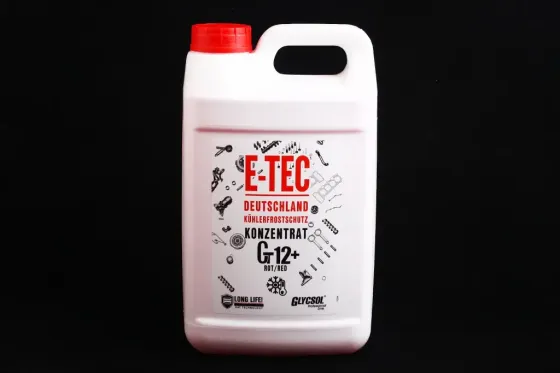 Жидкость охлаждающая антифриз красный концентрат E-Tec 4.0 кг Винница