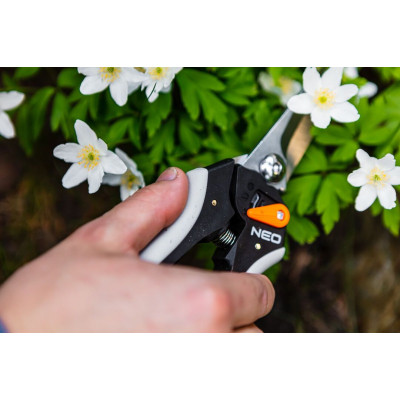 Секатор Neo Tools плоскостной, d реза 6мм, 210мм, 184г (15-208) Винница - изображение 8