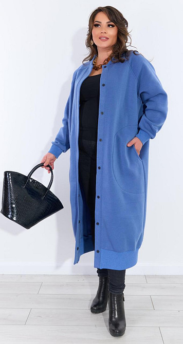 Подовжений кардиган із начосом (42) Київ - фото 2