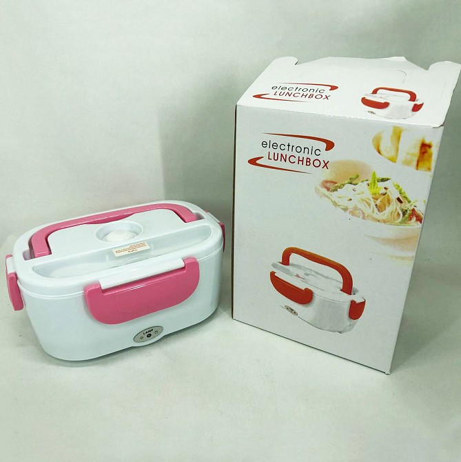 Термоконтейнер для їжі Lunch Heater 220 V, Ланчбокси для підігріву їжі, Харчовий контейнер з підігрівом TK-61 Львів - фото 4
