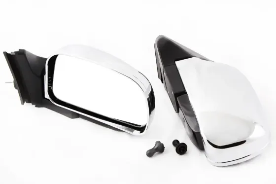 Зеркало наружное 2107 с регулир.  хром. Vitol (2 шт.) Винница