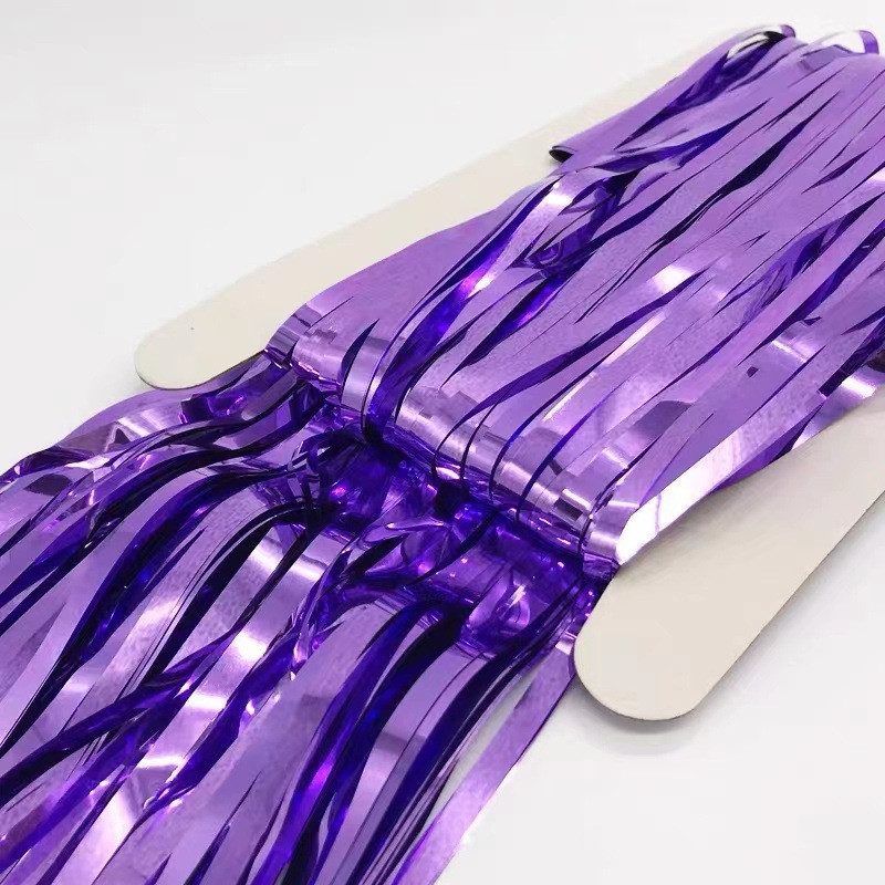 Дождик для фотозоны длинный 4 м на 1 м фиолетовый Киев - изображение 5